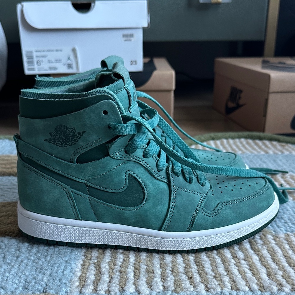 Jordan Turquoise High-Top Sneakers